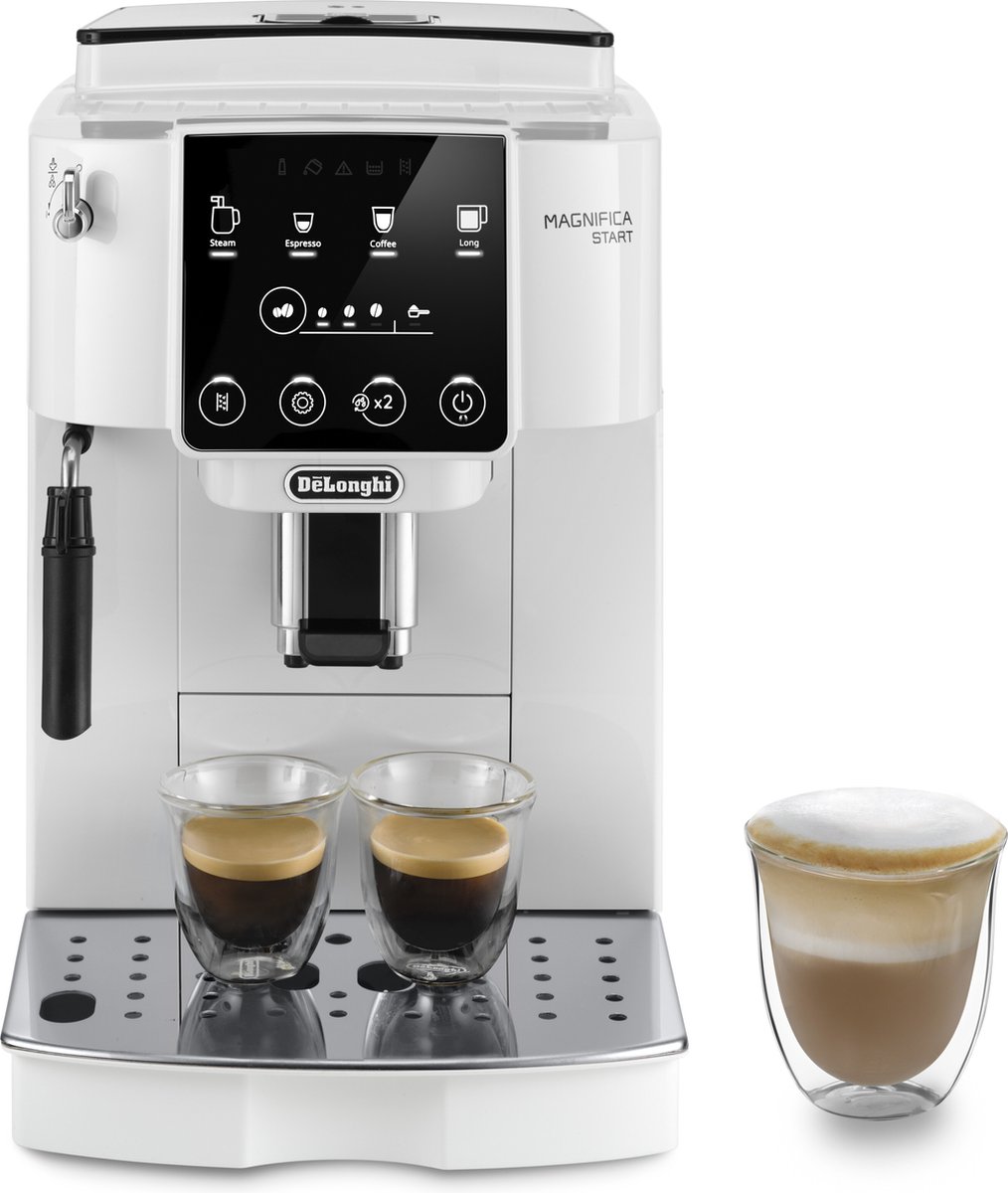 De'Longhi Magnifica Start ECAM220.20.W - Volautomatische Espressomachine - Wit (8004399025387)