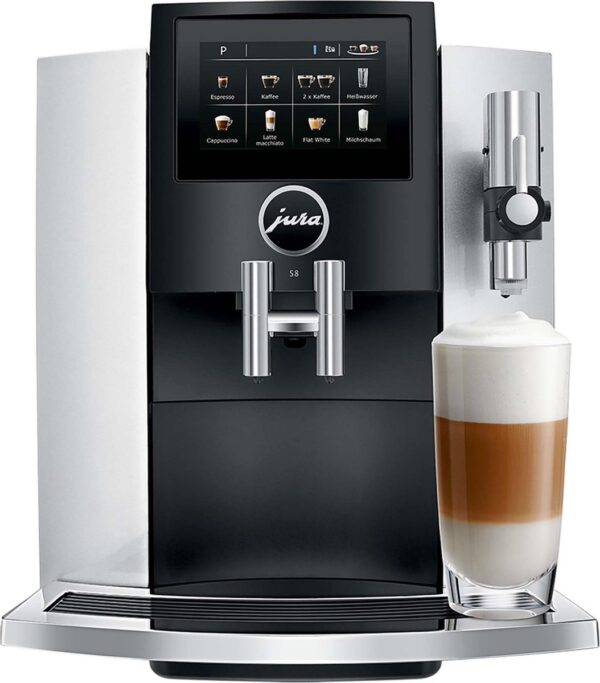 JURA S8 (EA) volautomatische espressomachine - Moonlight (7610917153824)