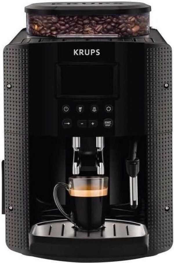 KRUPS YY8135FD Automatische espressomachine met maalmachine - Zwart (3700342417531)