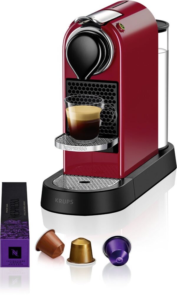 Krups Nespresso Citiz XN7415 - Koffiecupmachine - Rood (3016661155321)