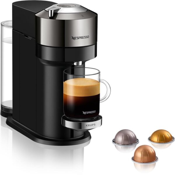Krups Nespresso Vertuo Next XN910C10 - Koffiecupmachine - Chrome (3700342445428)
