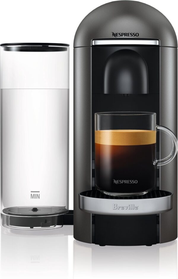 Krups Nespresso Vertuo + XN900T Deluxe - Koffiecupmachine - Titan (0010942220916)