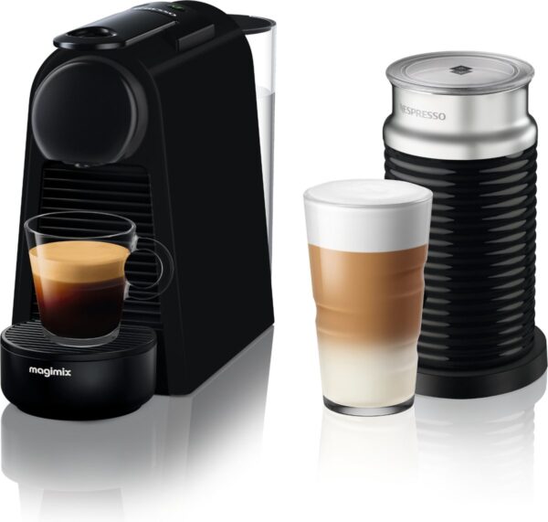 Magimix - Nespresso - Essenza mini - Zwart - Melkopschuimer (3519280113777)