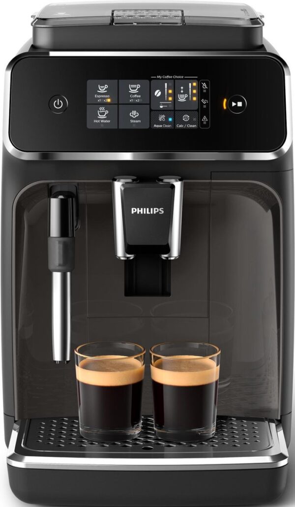Philips 2200 Serie EP2224/40 - Espressomachine - Zwart/Grijs & RVS (8710103894766)