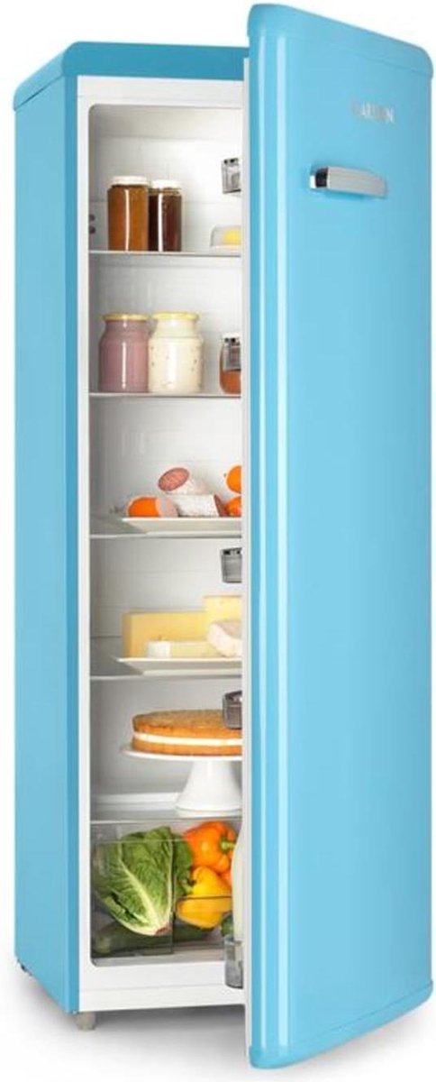 Klarstein Irene XL koelkast 242 liter - 4 etages - Retro-Design (4060656107184)