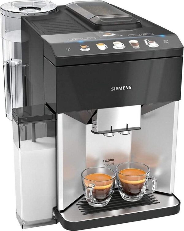 Siemens EQ500 TQ503R01 - Volautomatische espressomachine - Zwart/RVS (4242003837405)