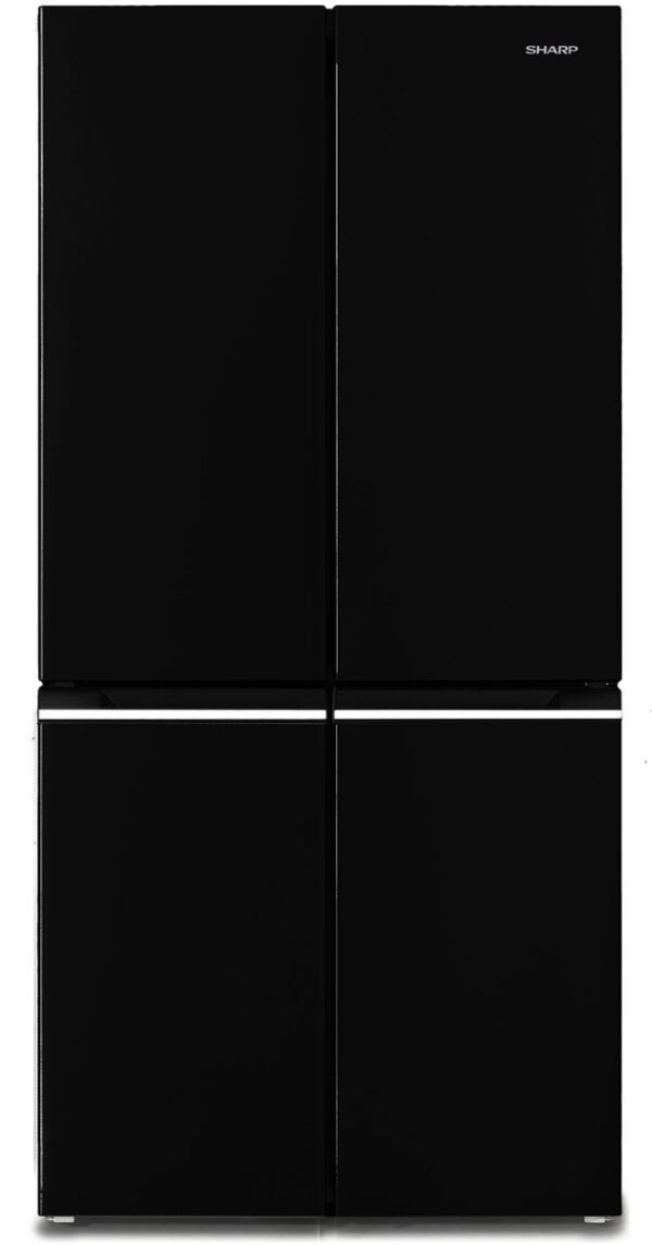 Sharp SJFA15IMXBFEU - Amerikaanse koelkast - 4 deuren - Stil: 41 dB - No Frost - 488 liter - Zwart (4550556115599)