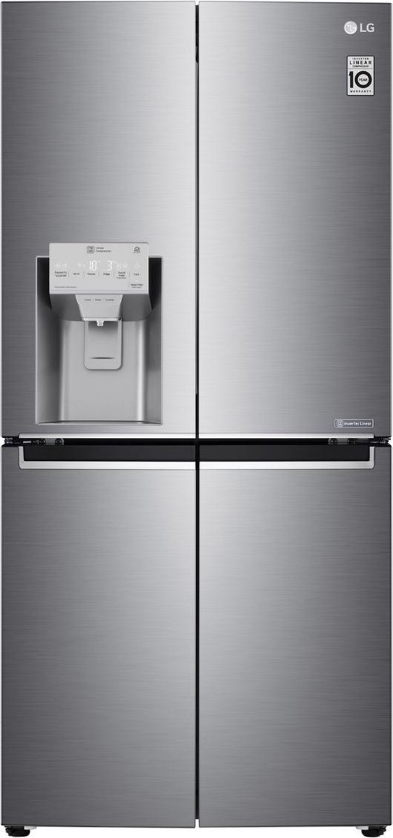 LG GML844PZKZ Amerikaanse koelkast met DoorCooling+™ - Smal design - 506L inhoud - Water- & ijsdispenser - Total No Frost - Inverter Linear Compressor (8806098321513)