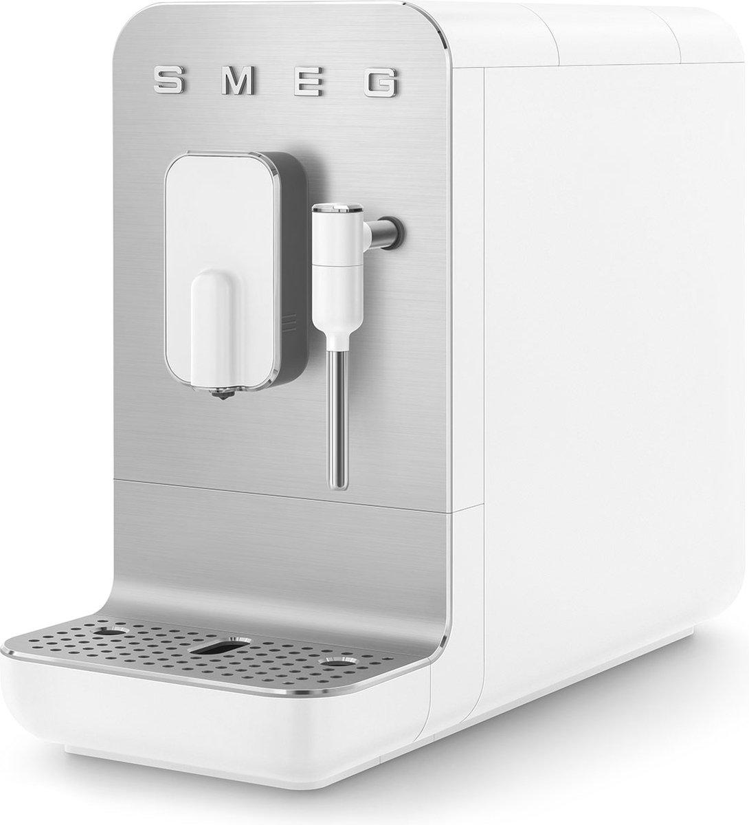 SMEG BCC12WHMEU - Espressomachine - Mat wit - Volautomatisch met stoompijp (8017709334932)